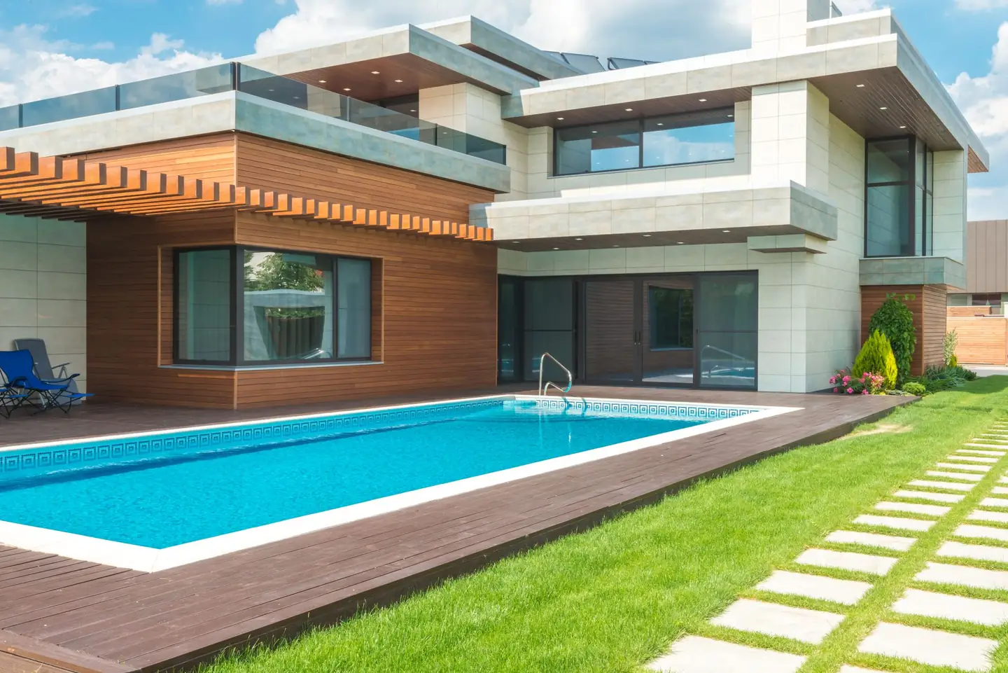 Swimming pool built in Ermington, NSW
